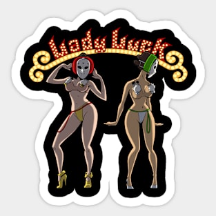 Hockey Mask Dancers Sticker